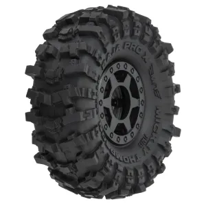 1/24 Pro-Line MT Baja Pro X F/R 1.0" Tires MTD 7mm Blk (4)