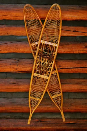 1942 C.A. Lund Vintage Military Snowshoes