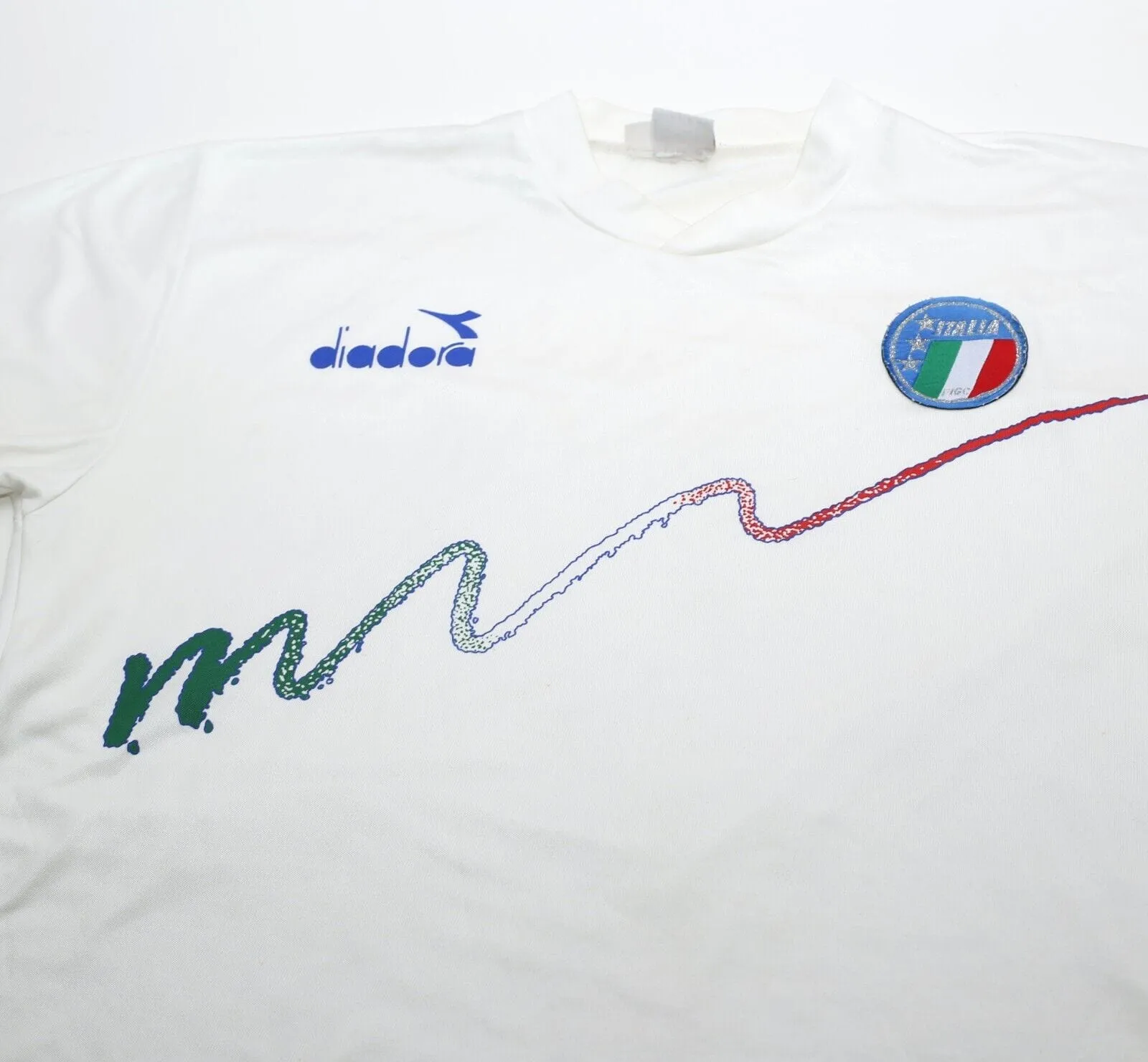 1990/92 ITALY Vintage Diadora Training Shirt (L)