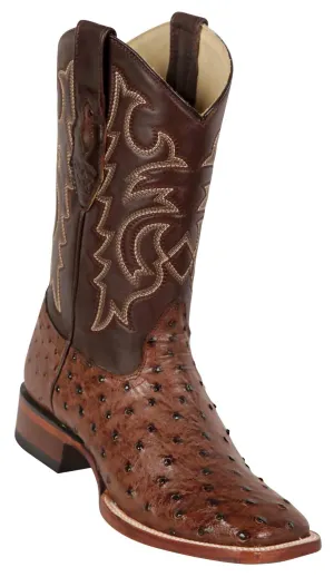 82203560 LOS ALTOS BOOTS WIDE SQUARE TOE OSTRICH KANGO