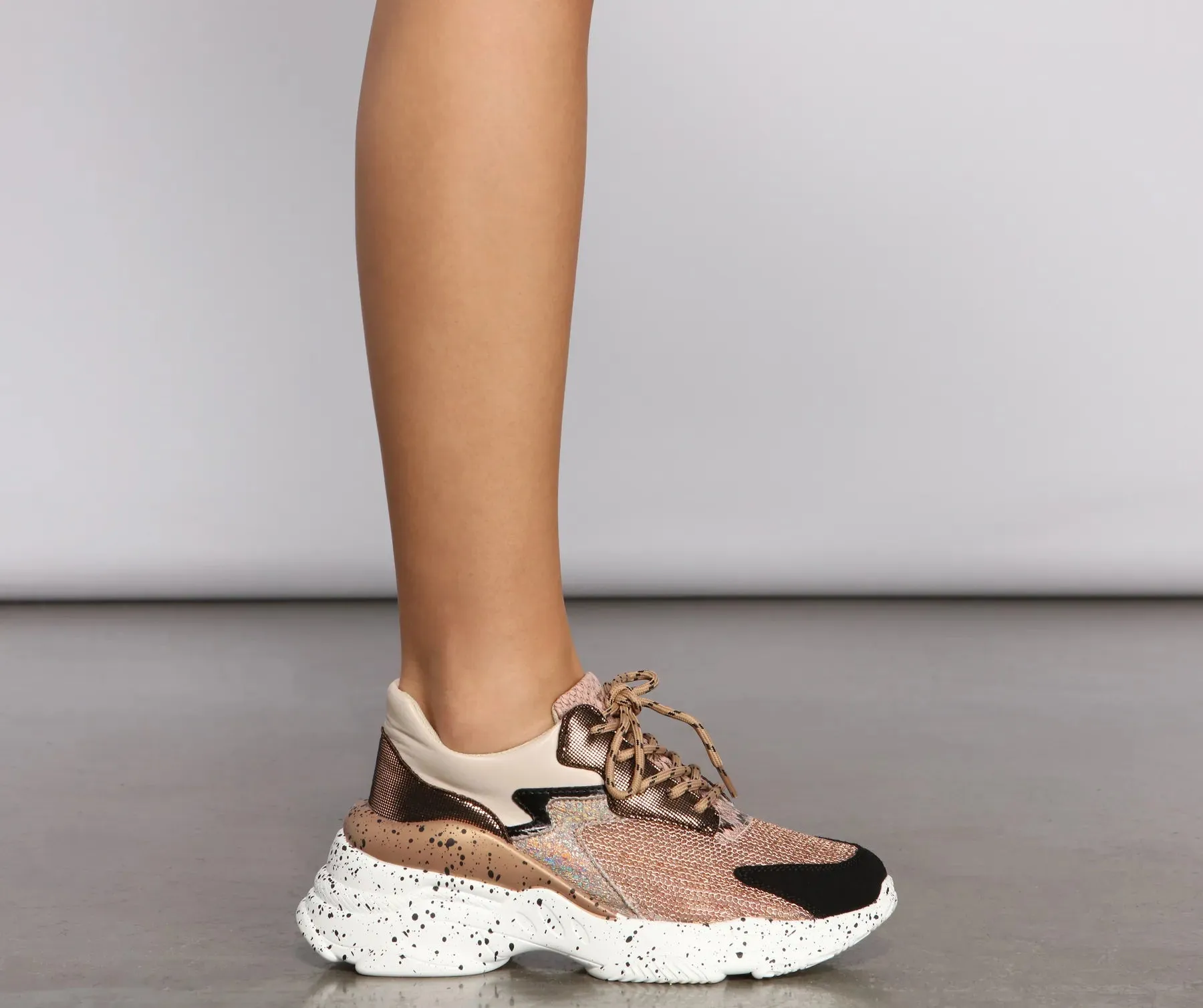 A Trendy Moment Chunky Sneakers