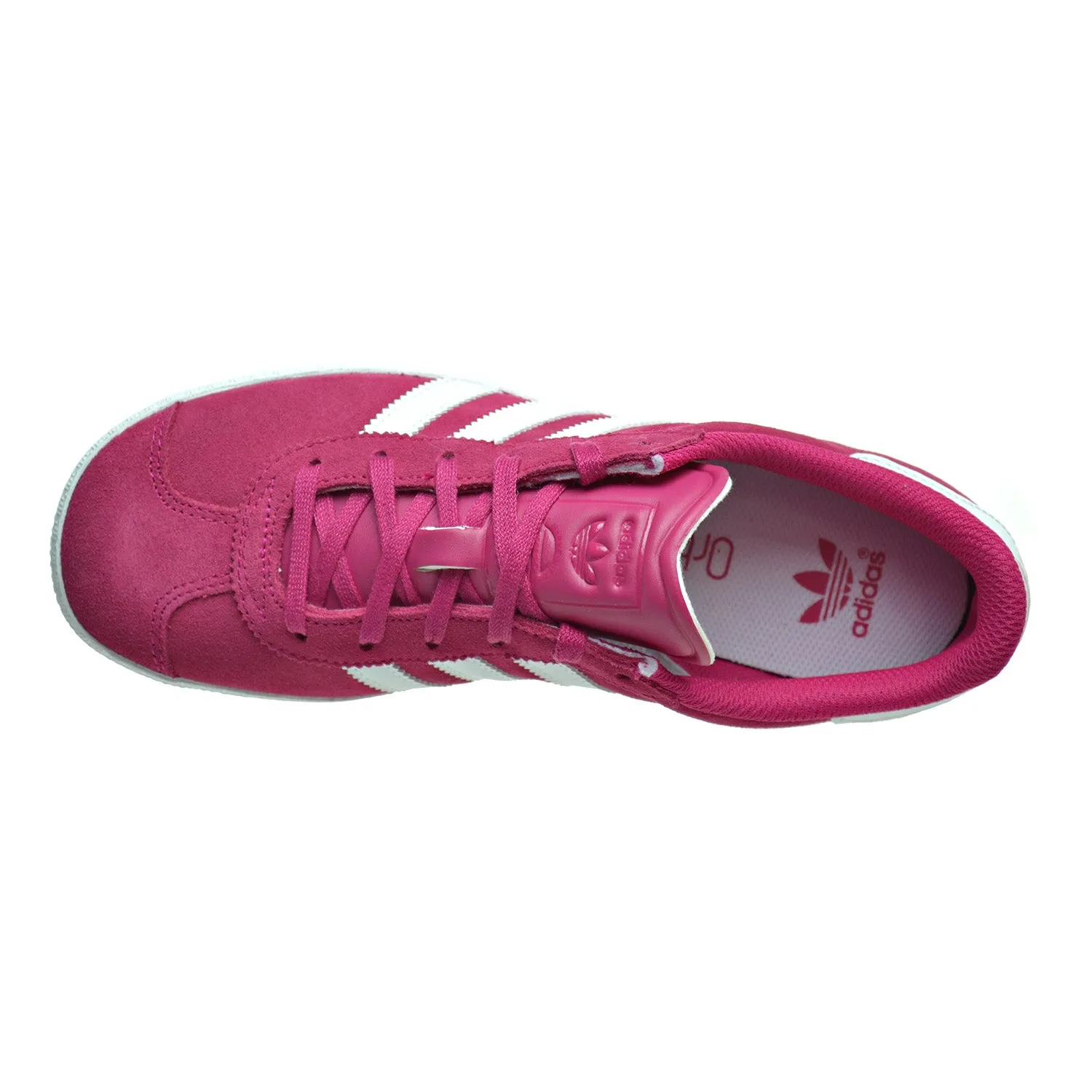 Adidas Gazelle 2 J Big Kid's Shoes Bold Pink/White/White