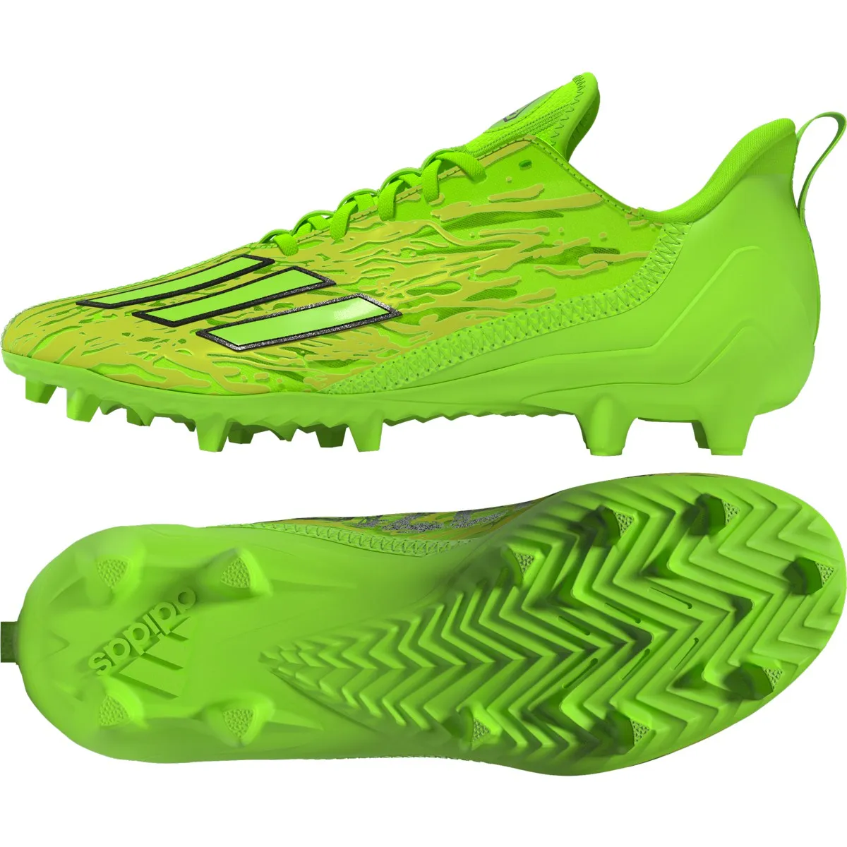 adidas Men's Adizero 12.0 Poison Football Cleats