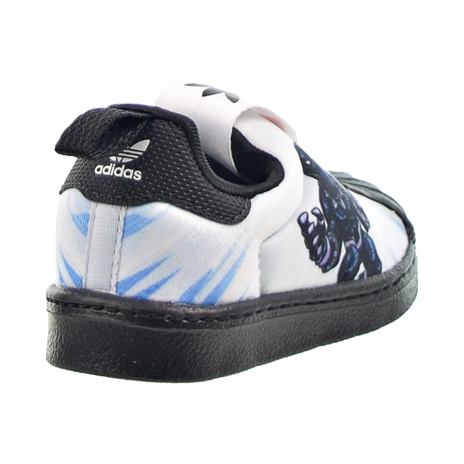 Adidas X Marvel Superstar 360 I "Black Panther" Toddlers Shoes White-Core Black