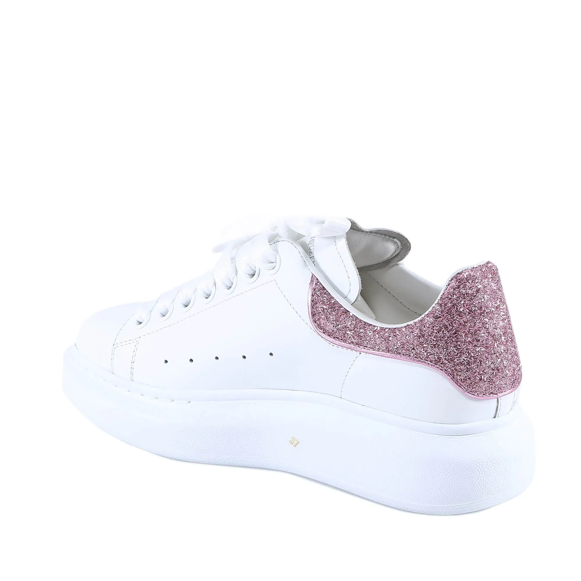 Alexander McQueen Glitter Chunky Sole Sneakers