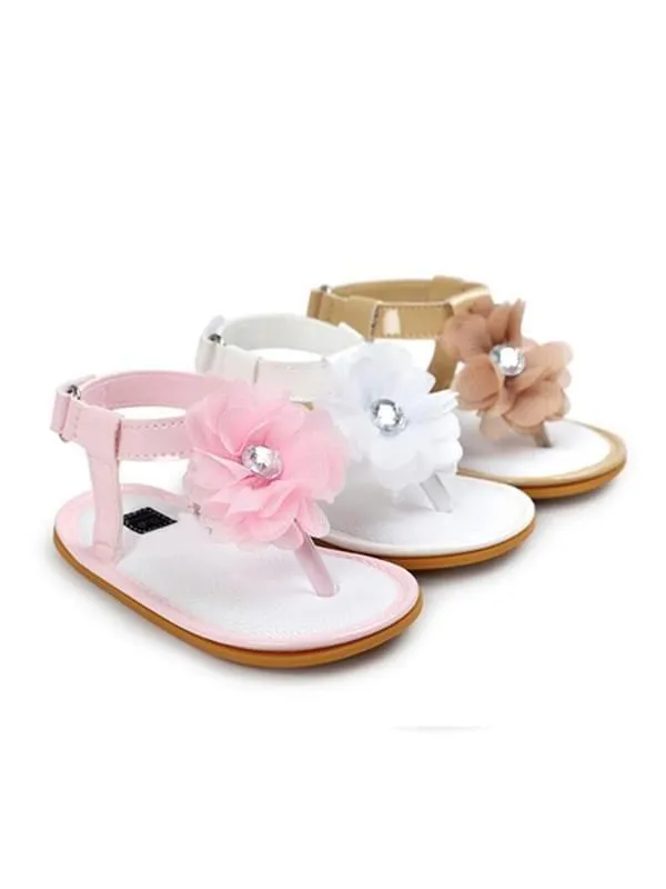 Babies Flower Soft-soled Antiskid Sandals