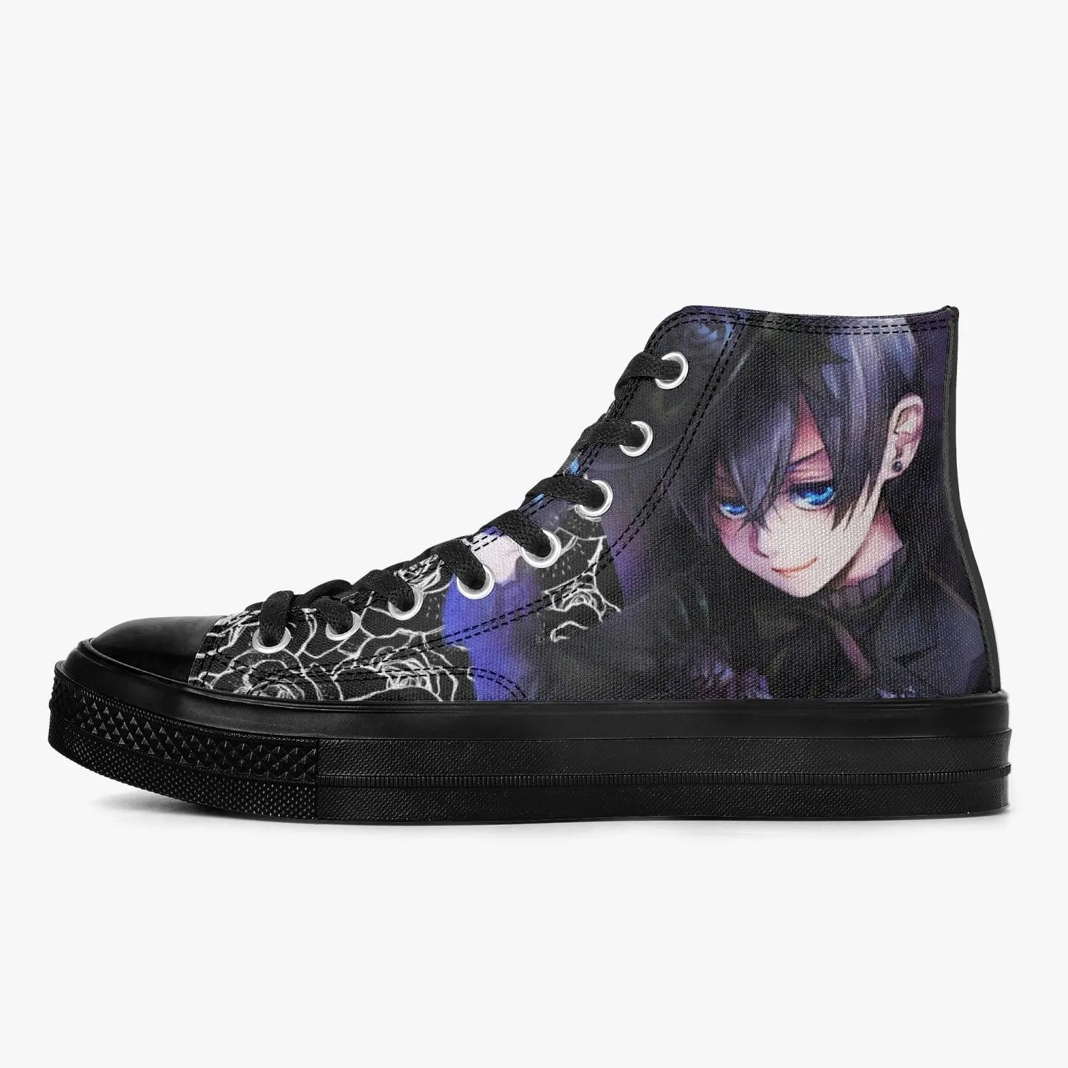 Black Butler Ciel Phantomhive A-Star High Anime Shoes