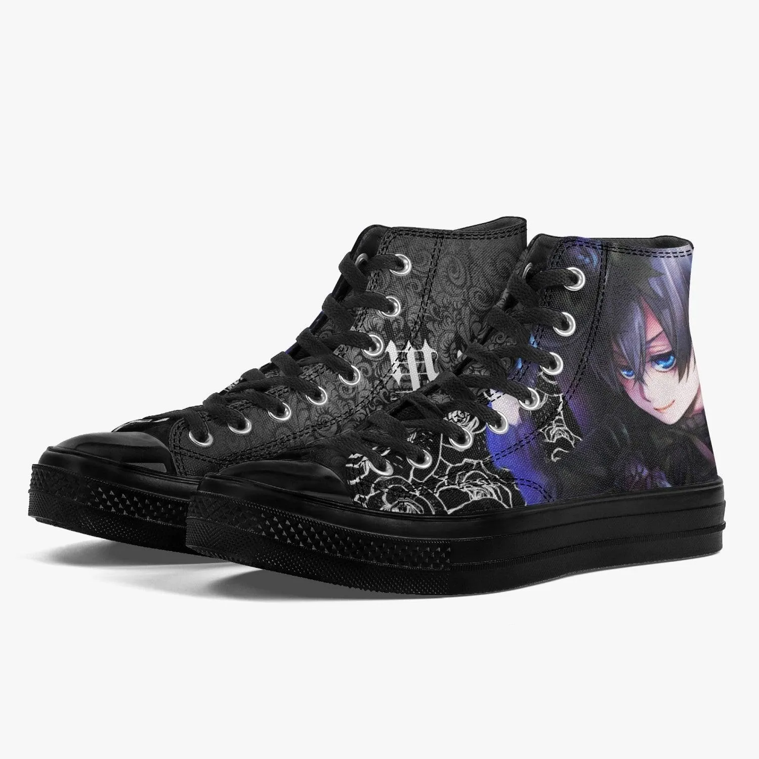 Black Butler Ciel Phantomhive A-Star High Anime Shoes