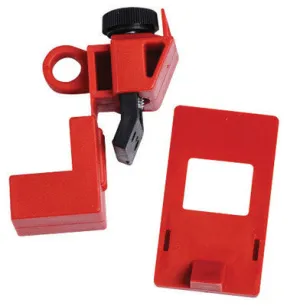 Brady Red Impact Modified Nylon And Polypropylene 120/277 V Clamp-On Circuit Breaker Lockout