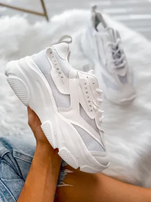 Chunky Basics White Sneakers