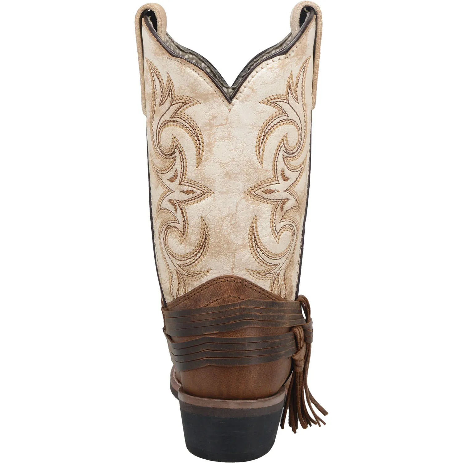 Dan Post Girl's Lil Myra Brown And White Western Boots DPC2911