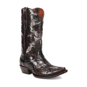 Dan Post Mens Emilio Cognac Leather Cowboy Boots