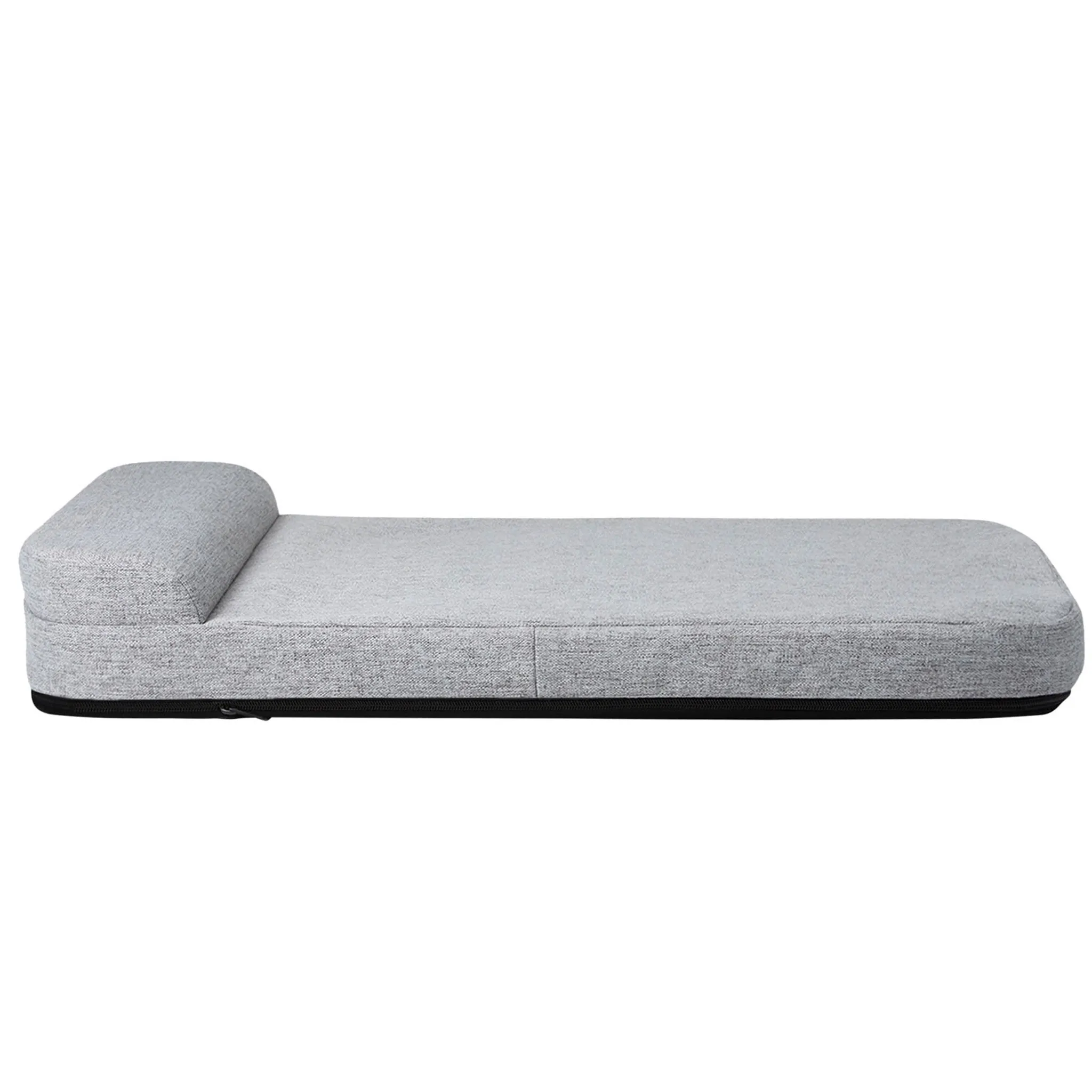 Diggs Bolstr Crate Bed - Grey