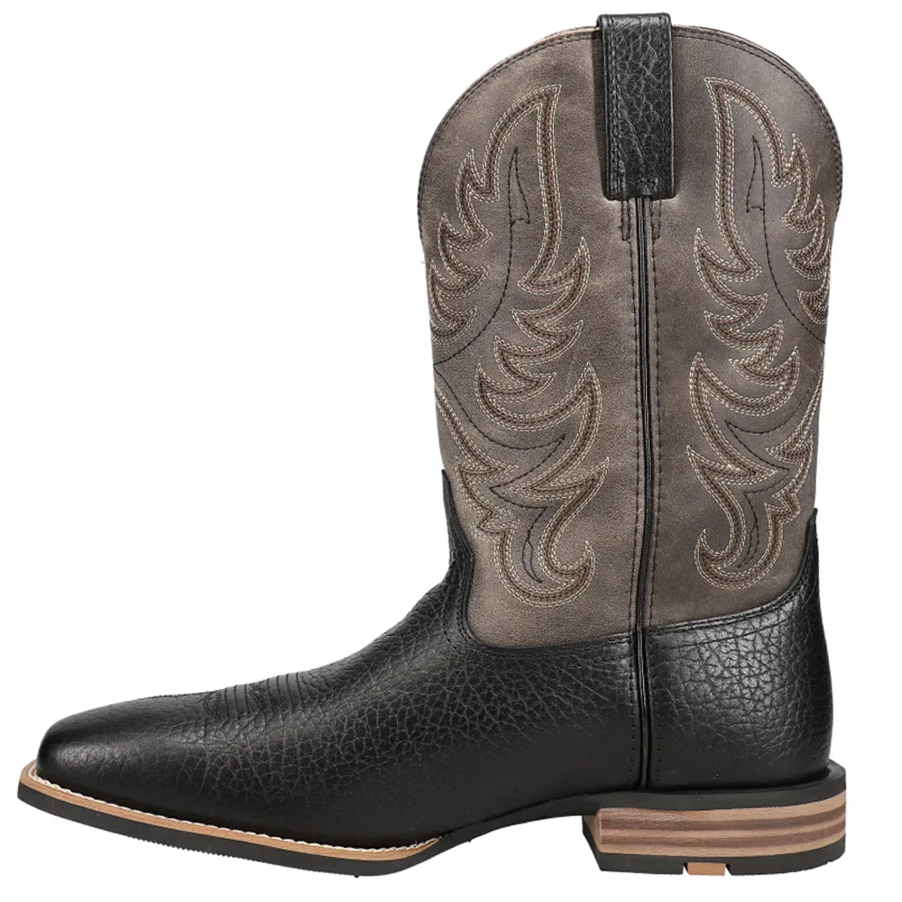 Everlite Countdown Embroidered Square Toe Cowboy Boots