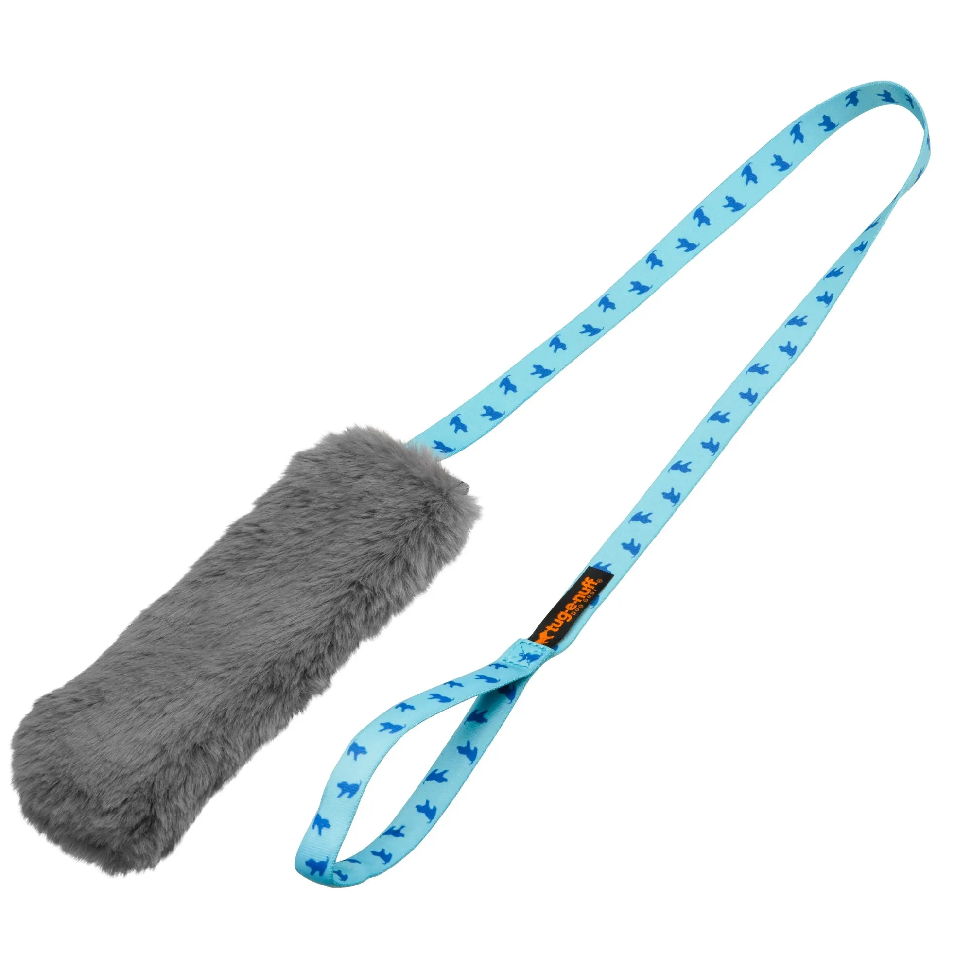 Faux Fur Squeaky Chaser Training Toy by Tug-e-Nuff