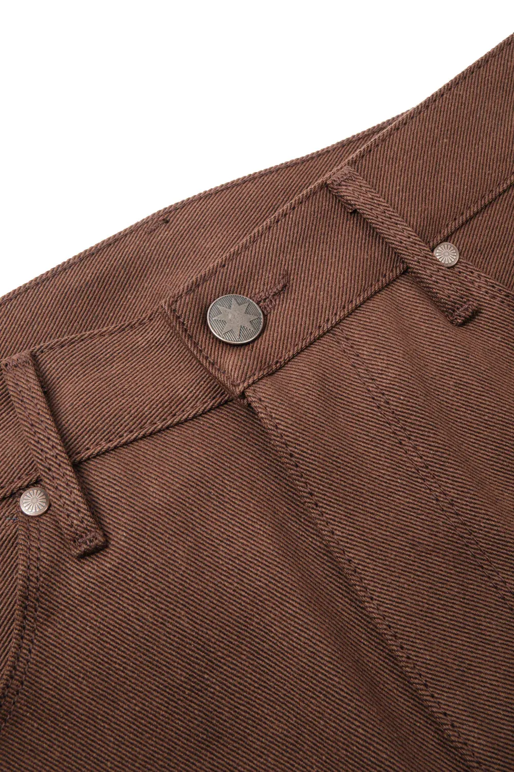 Freenote Cloth Wilkes - 15oz Dark Brown Denim