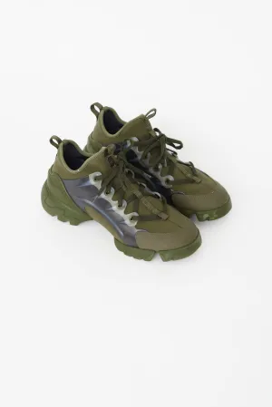 Green Neoprene D-Connect Sneaker