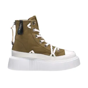 Inuikii Womens Matilda Canvas High Military