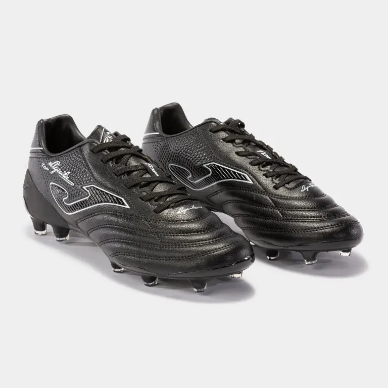 Joma Aguila Firm Ground Soccer Cleats ATOPW2101FG BLACK/WHITE