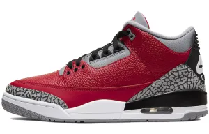 Jordan Air Jordan 3 Vintage Basketball Unisex, Red/Grey