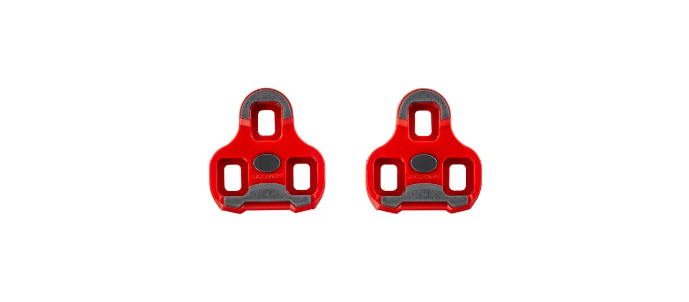 LOOK Keo Grip Cleats - Red 9º