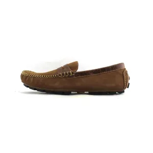 MARTIN DINGMAN BILL WATER BUFFALO LEATHER PENNY LOAFER