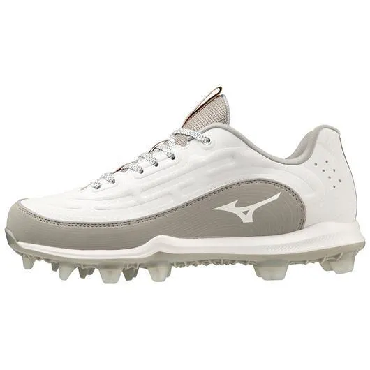 Mizuno Advanced Finch Elite 6 TPU Women's Moulded Cleats White/Oyster