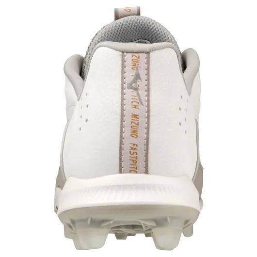 Mizuno Advanced Finch Elite 6 TPU Women's Moulded Cleats White/Oyster