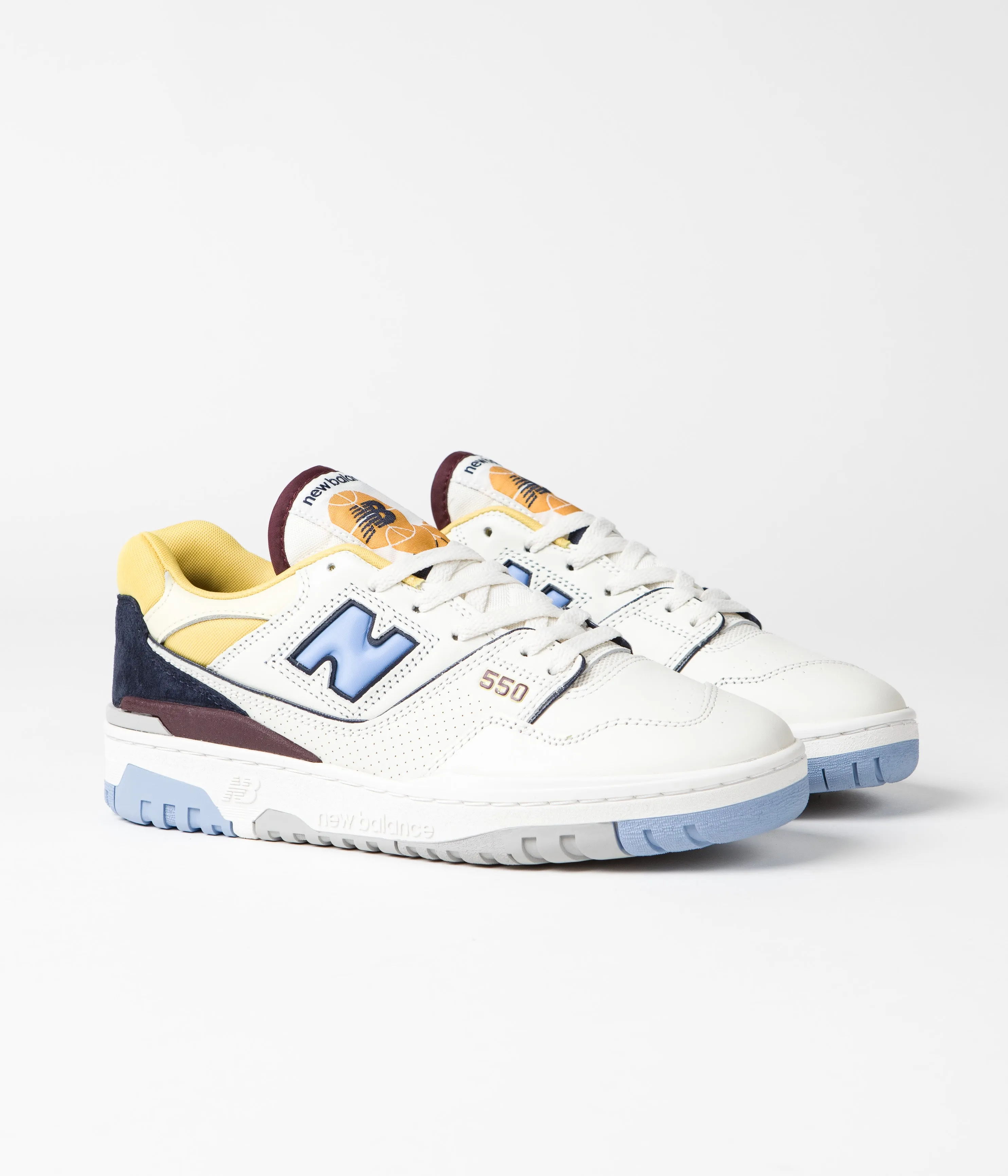 New Balance 550 Shoes - Sea Salt