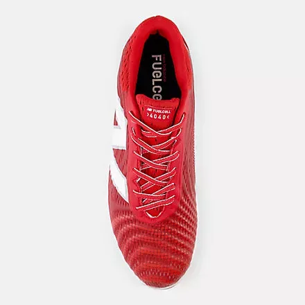 New Balance FuelCell 4040v7 Molded Cleats - Red