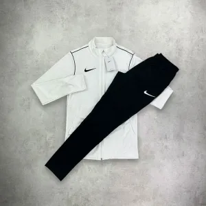 Nike Dri-Fit Tracksuit Set White/ Black