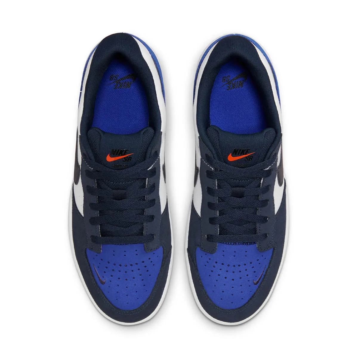 Nike SB - Force 58 Shoes Obsidian/Obsidian-White-Hyper Royal