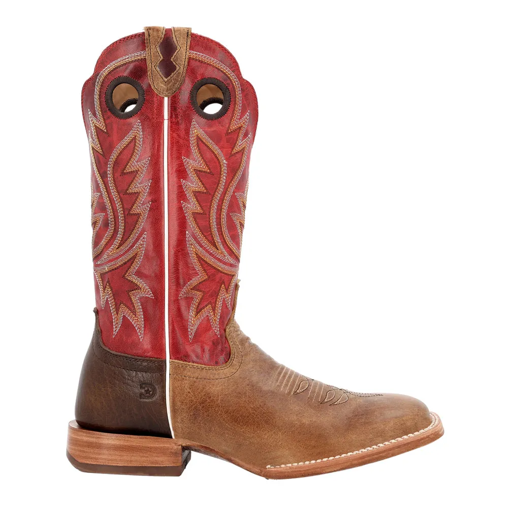 PRCA Collection Bison Square Toe Cowboy Boots