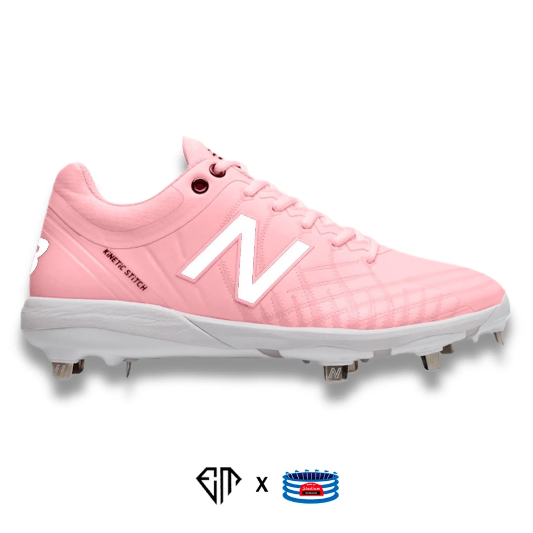 "Pink Pastel" New Balance 4040v5 Cleats