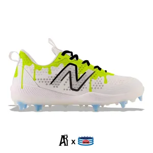 "Volt Drip" New Balance FuelCell COMPv3 TPU Baseball Cleats