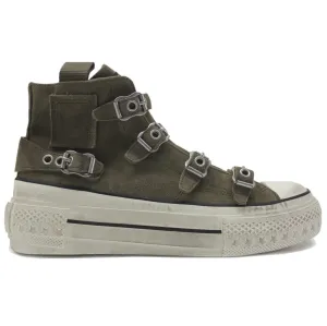 Rainbow Suede Women's High Top Trainers