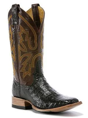 Rod Patrick Cigar Caiman Broad Square Toe Boots