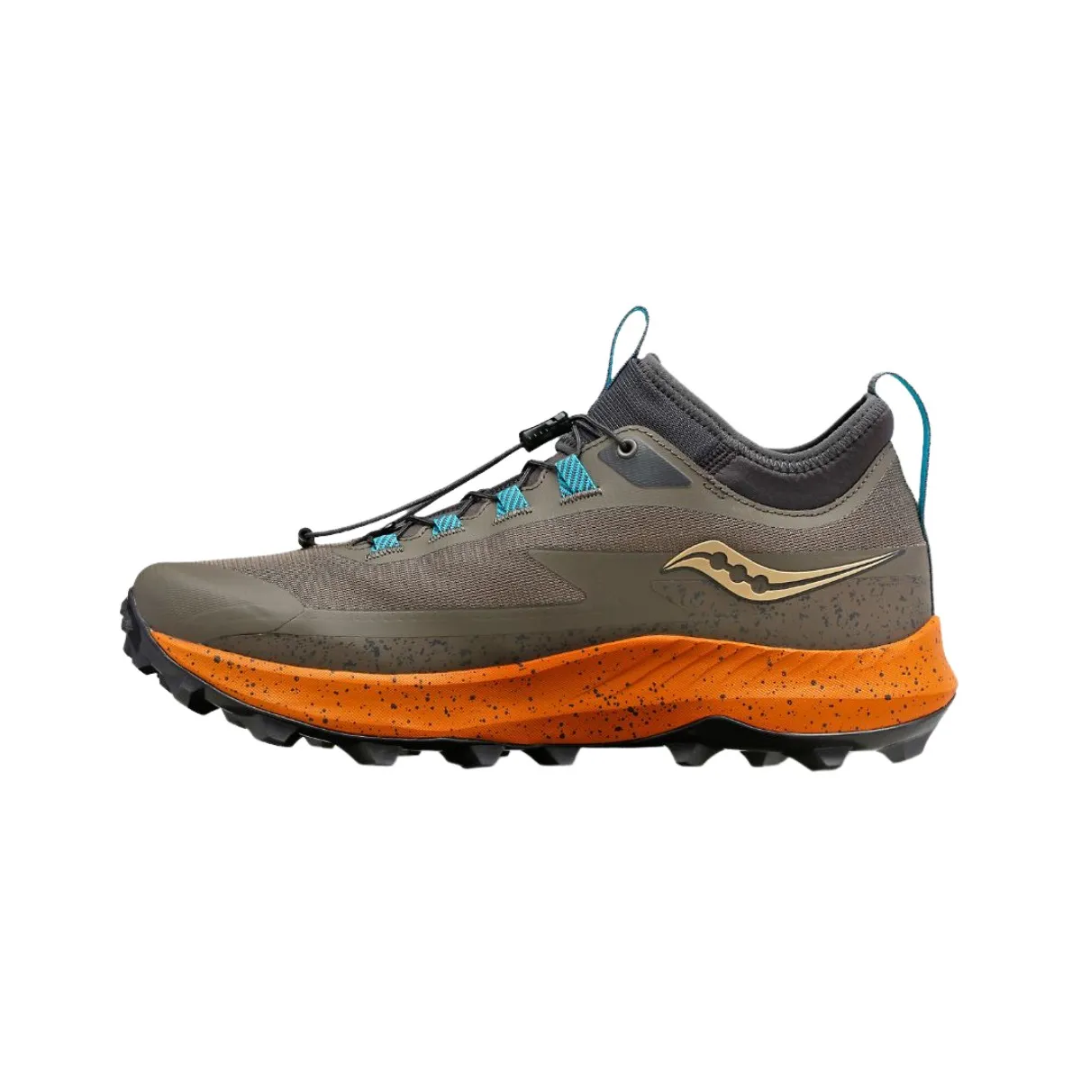 Saucony Peregrine 13 Shoes Gray Orange