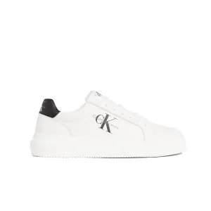 Sneakers Chunky bianco con inserto nero