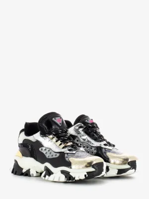 Sneakers Juice black / silver / white