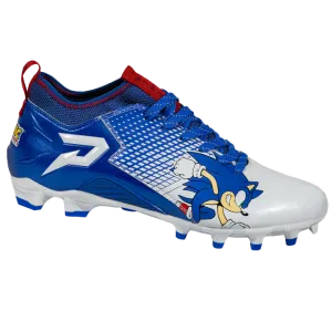 Sonic the Hedgehog Football Cleats - Quantum Speed by Phenom Elite