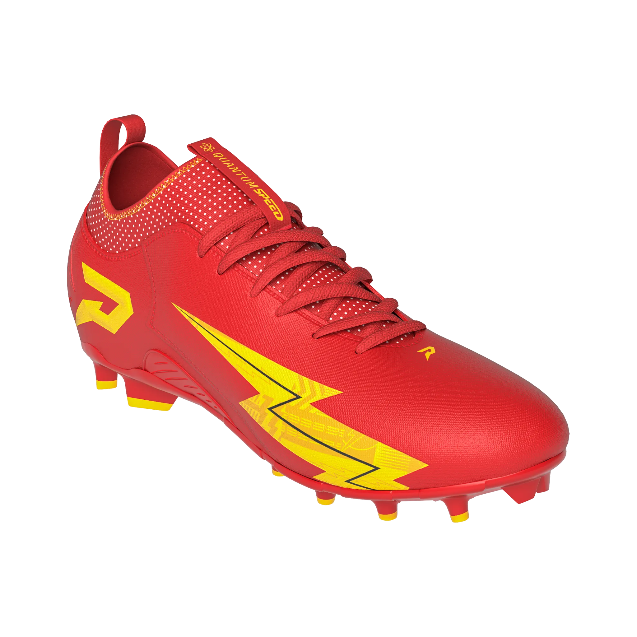 The Flash Football Cleats - Quantum Speed by Phenom Elite