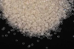 Transparent Water Gold Bowl Plastic Sequins