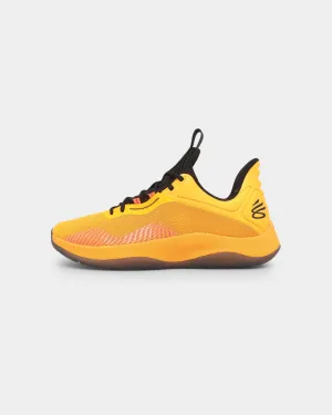 Under Armour Curry HOVR Splash 2 Basketball Shoes Orange Shock/Black