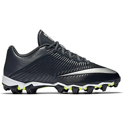 Vapor Shark 2 Football Cleat Black/Anthracite/Metallic Silver Size 9.5 M Us