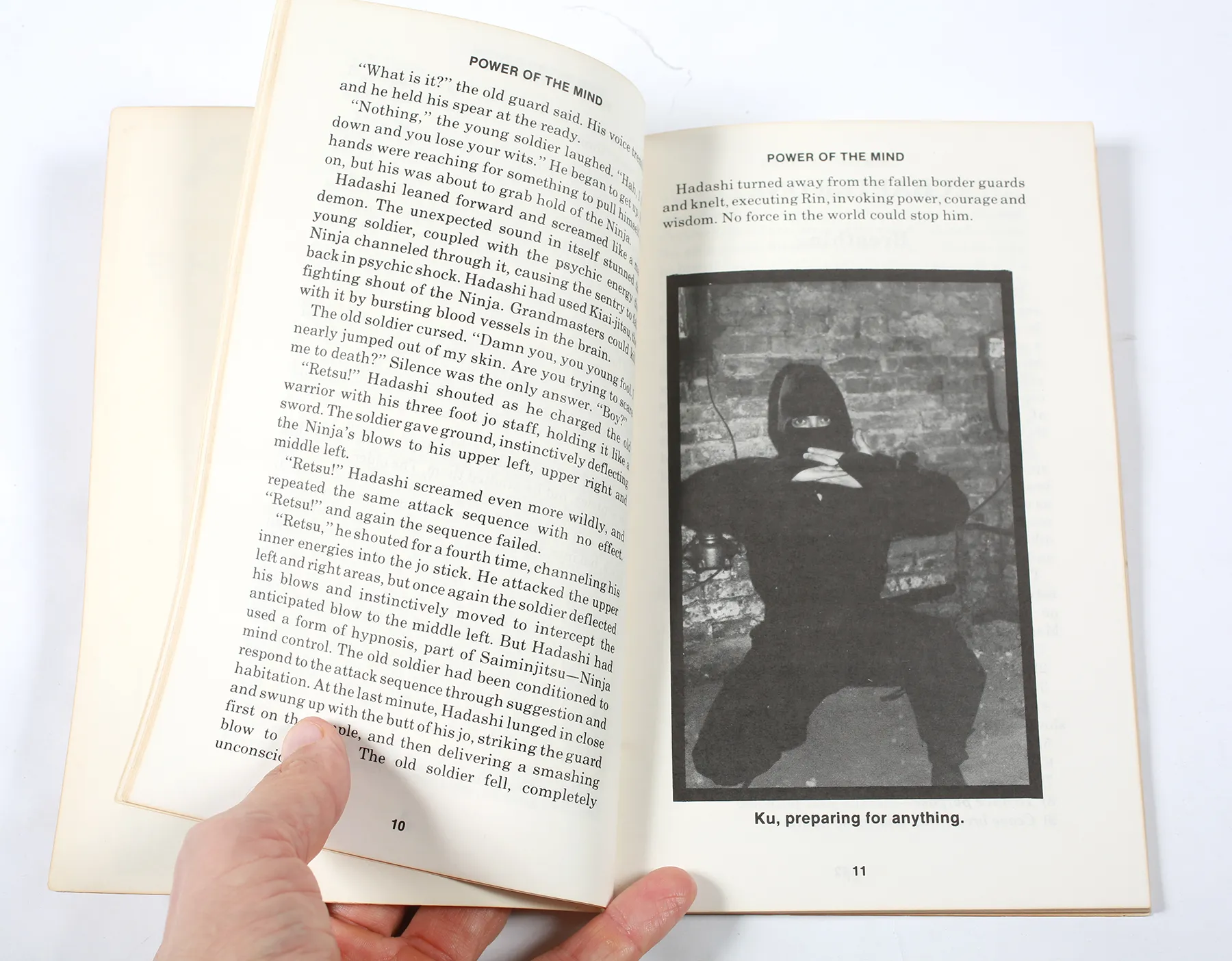 Vintage Ninja Power of the Mind Book by Toshitora Yamashiro