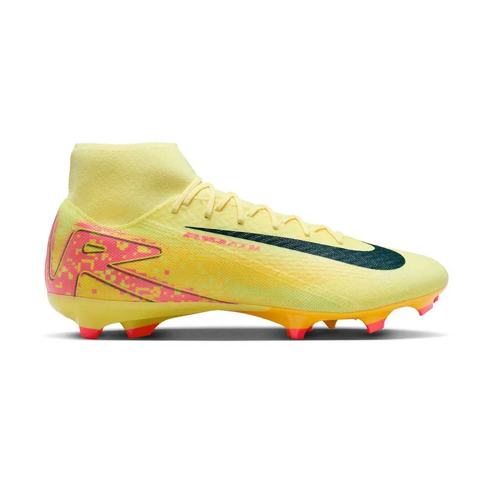 Zoom Superfly 10 Academy KM FG/MG Soccer Shoe - LT Laser Orange/Armory Navy - Regular (D)